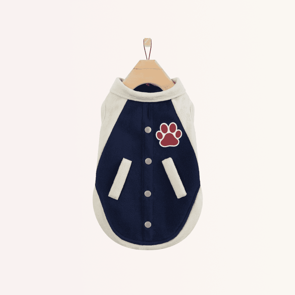 fur-lined pet coat